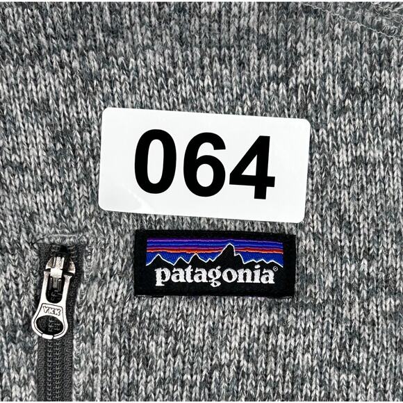 Patagonia Youth Sweatshirt Size XL Heather Gray Soft Fleece Mock Neck 1/4 Zip - Picture 16 of 16